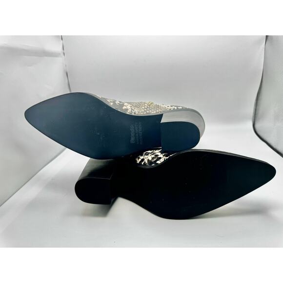 BLONDO western waterproof Elvina Bootie in Natural Snake 8.5 W - Picture 9 of 11